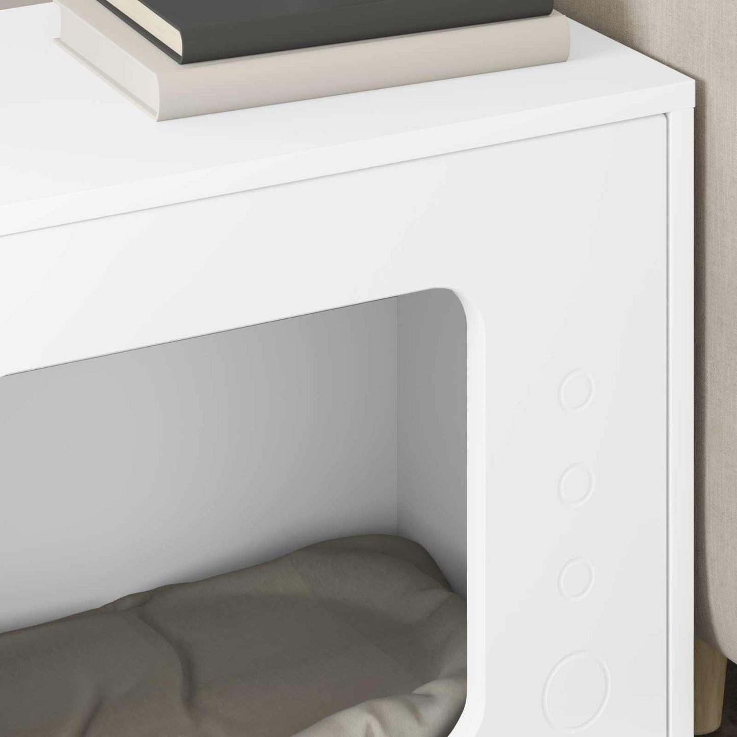 Cat House White 51 x 30 x 42.5 cm Engineered Wood