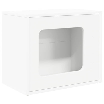 Cat House White 51 x 30 x 42.5 cm Engineered Wood