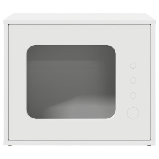 Cat House White 51 x 30 x 42 cm Engineered Wood