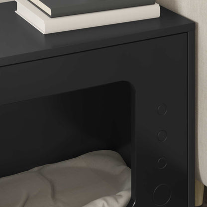 Cat House Black 51 x 30 x 42.5 cm Engineered Wood