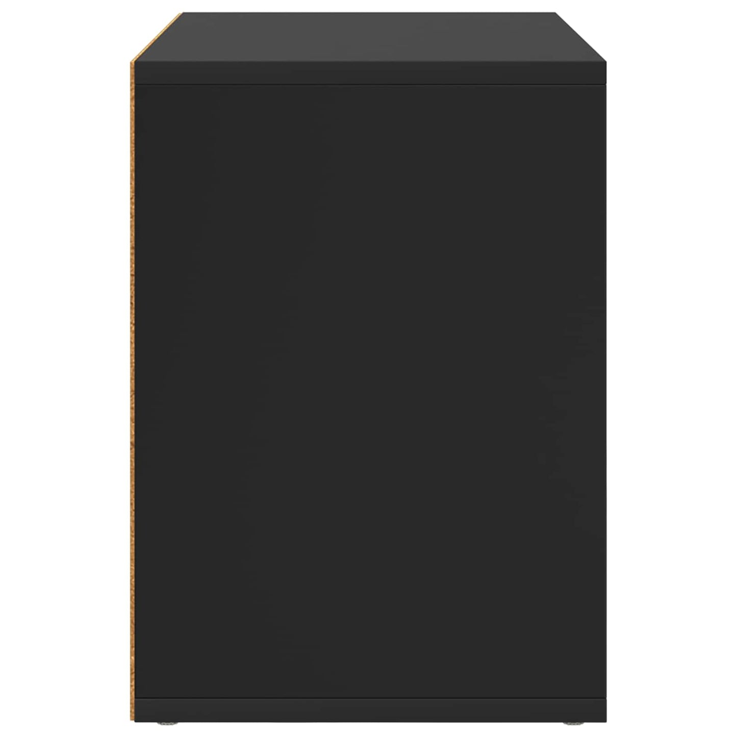 Cat House Black 51 x 30 x 42.5 cm Engineered Wood