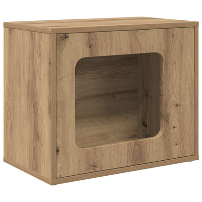 Cat House Artisian Oak 51 x 30 x 42.5 cm Engineered Wood