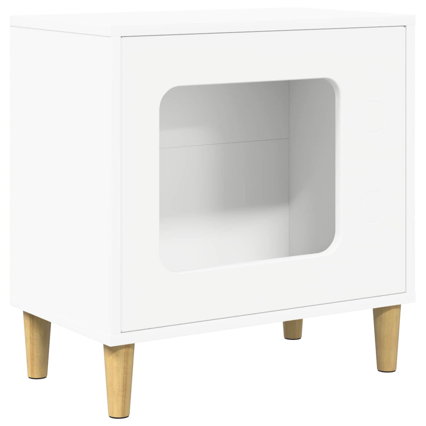 Cat House White 51 x 30 x 52 cm Engineered Wood