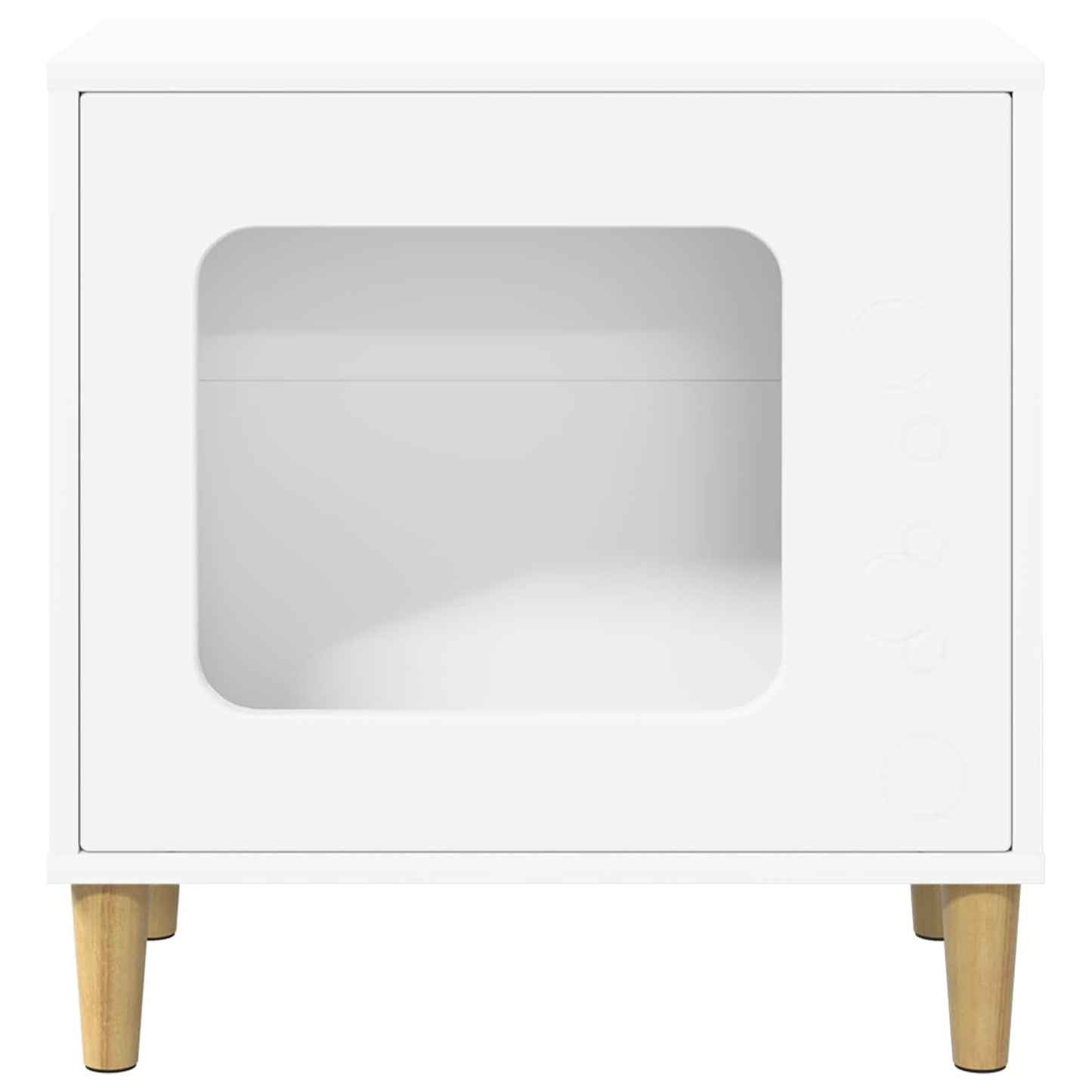 Cat House White 51 x 30 x 52 cm Engineered Wood