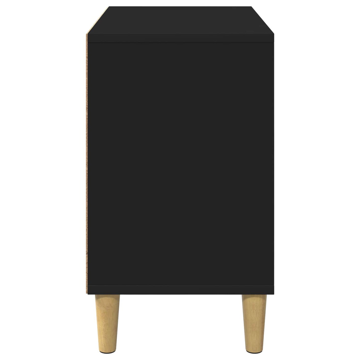 Cat House Black 51 x 30 x 52 cm Engineered Wood