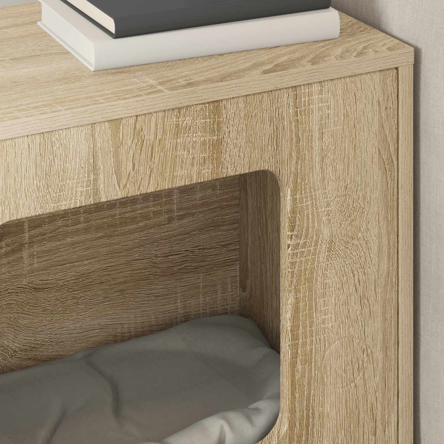 Cat House Sonoma 51 x 30 x 52 cm Engineered Wood