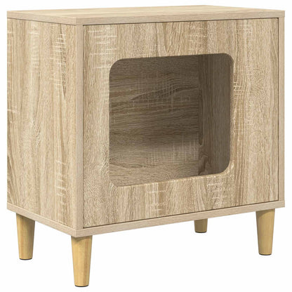 Cat House Sonoma 51 x 30 x 52 cm Engineered Wood
