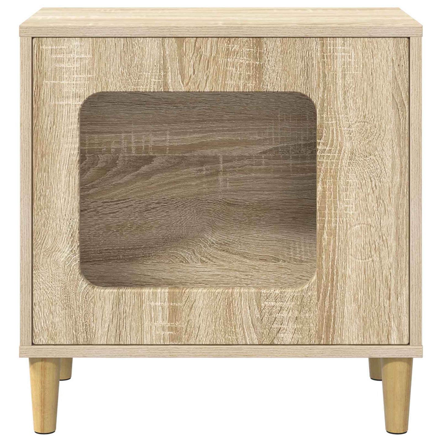 Cat House Sonoma 51 x 30 x 52 cm Engineered Wood