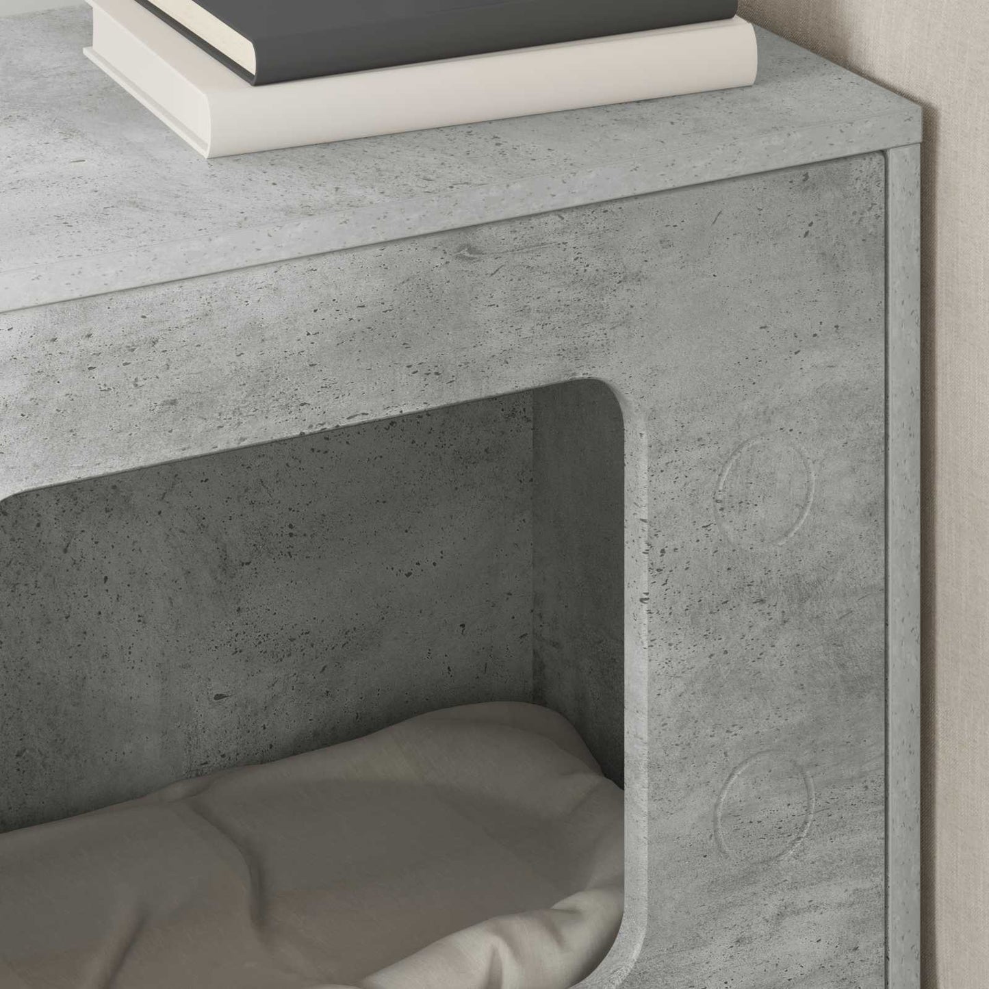 Cat House Concerte 51 x 30 x 52 cm Engineered Wood