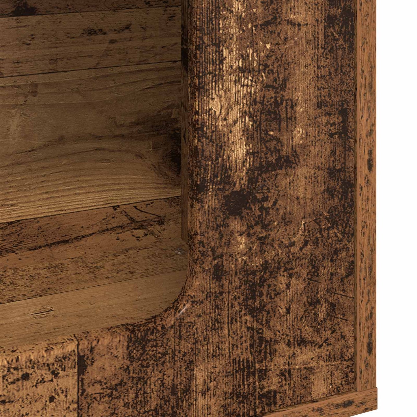 Cat House Old Wood 51 x 30 x 52 cm Engineered Wood