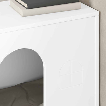 Cat House White 51 x 30 x 52 cm Engineered Wood
