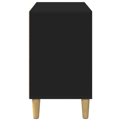 Cat House Black 51 x 30 x 52 cm Engineered Wood