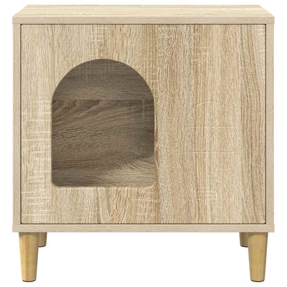 Cat House Sonoma 51 x 30 x 52 cm Engineered Wood