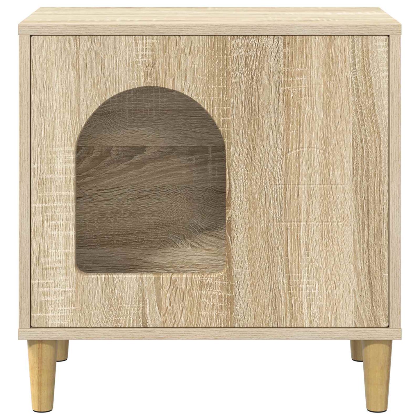 Cat House Sonoma 51 x 30 x 52 cm Engineered Wood