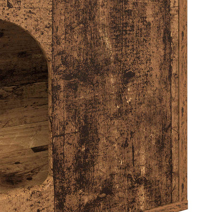 Cat House Old Wood 51 x 30 x 52 cm Engineered Wood
