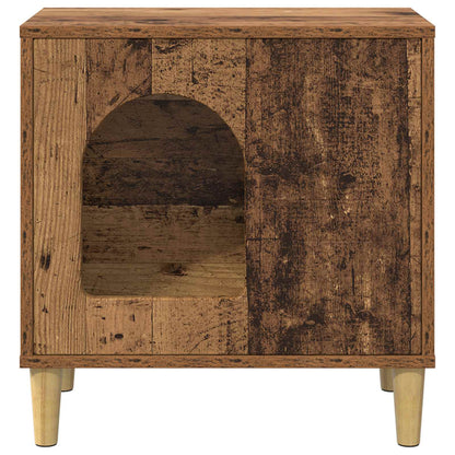 Cat House Old Wood 51 x 30 x 52 cm Engineered Wood
