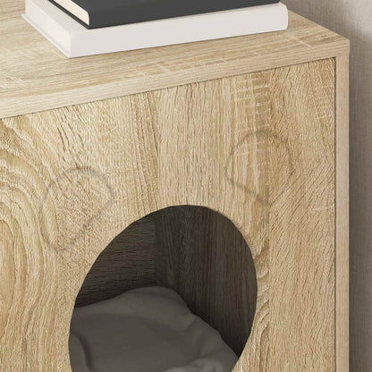Cat House Sonoma 42.5 x 40 x 53 cm Engineered Wood