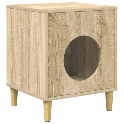Cat House Sonoma 42.5 x 40 x 53 cm Engineered Wood