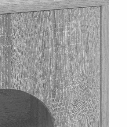 Cat House Grey Sonoma 42.5 x 40 x 53 cm Engineered Wood