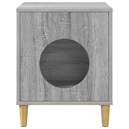 Cat House Grey Sonoma 42.5 x 40 x 53 cm Engineered Wood