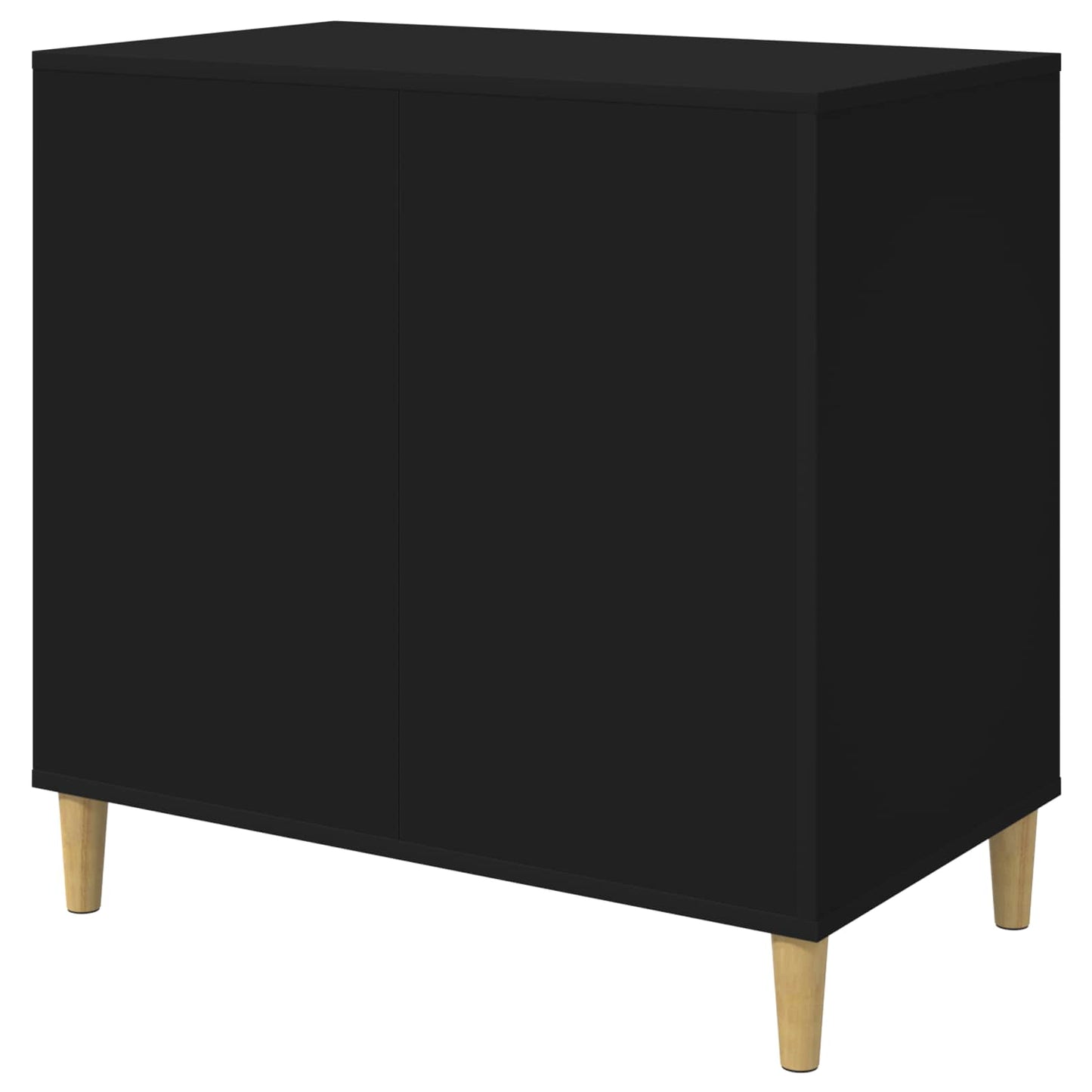 Cat House Black 72 x 42.5 x 70 cm Engineered Wood