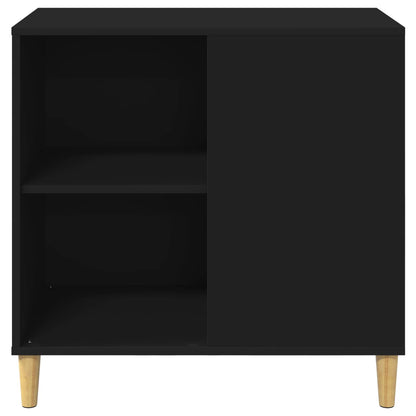 Cat House Black 72 x 42.5 x 70 cm Engineered Wood