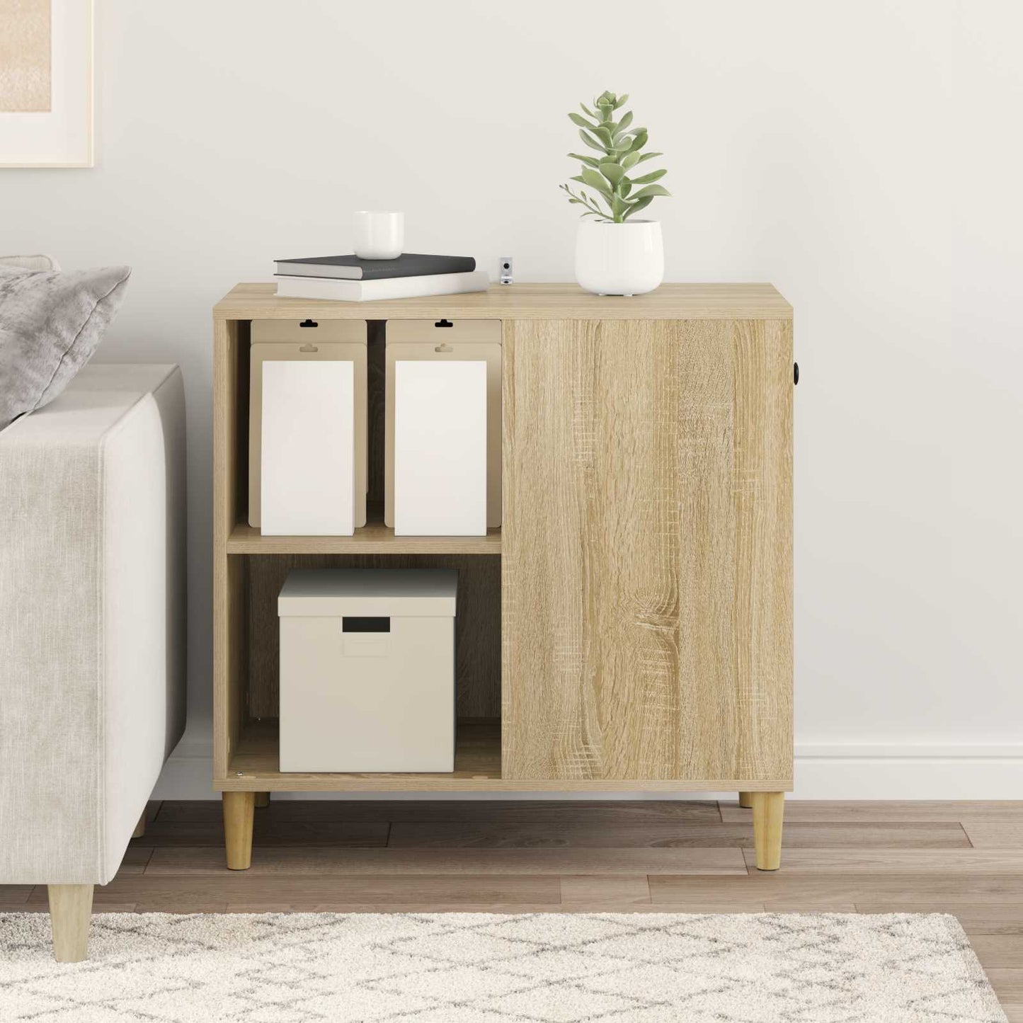 Cat House Sonoma 72 x 42.5 x 70 cm Engineered Wood