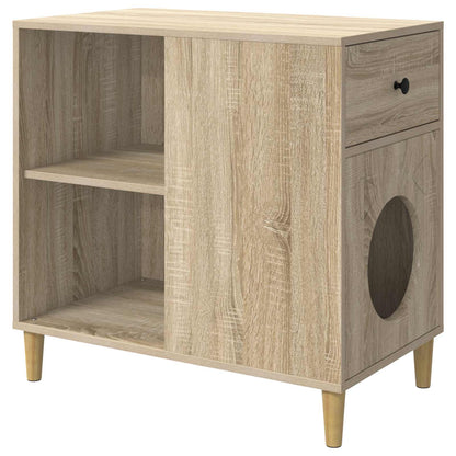 Cat House Sonoma 72 x 42.5 x 70 cm Engineered Wood