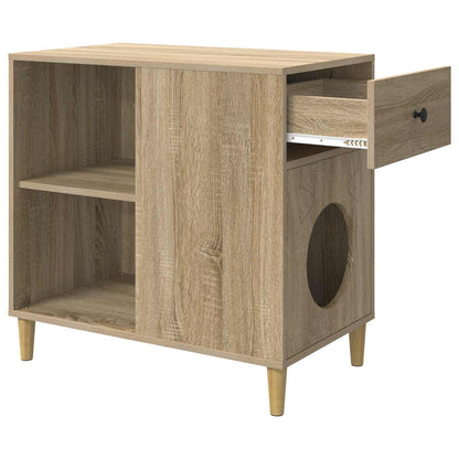 Cat House Sonoma 72 x 42.5 x 70 cm Engineered Wood