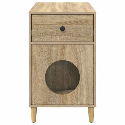 Cat House Sonoma 72 x 42.5 x 70 cm Engineered Wood