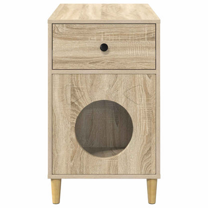 Cat House Sonoma 72 x 42.5 x 70 cm Engineered Wood