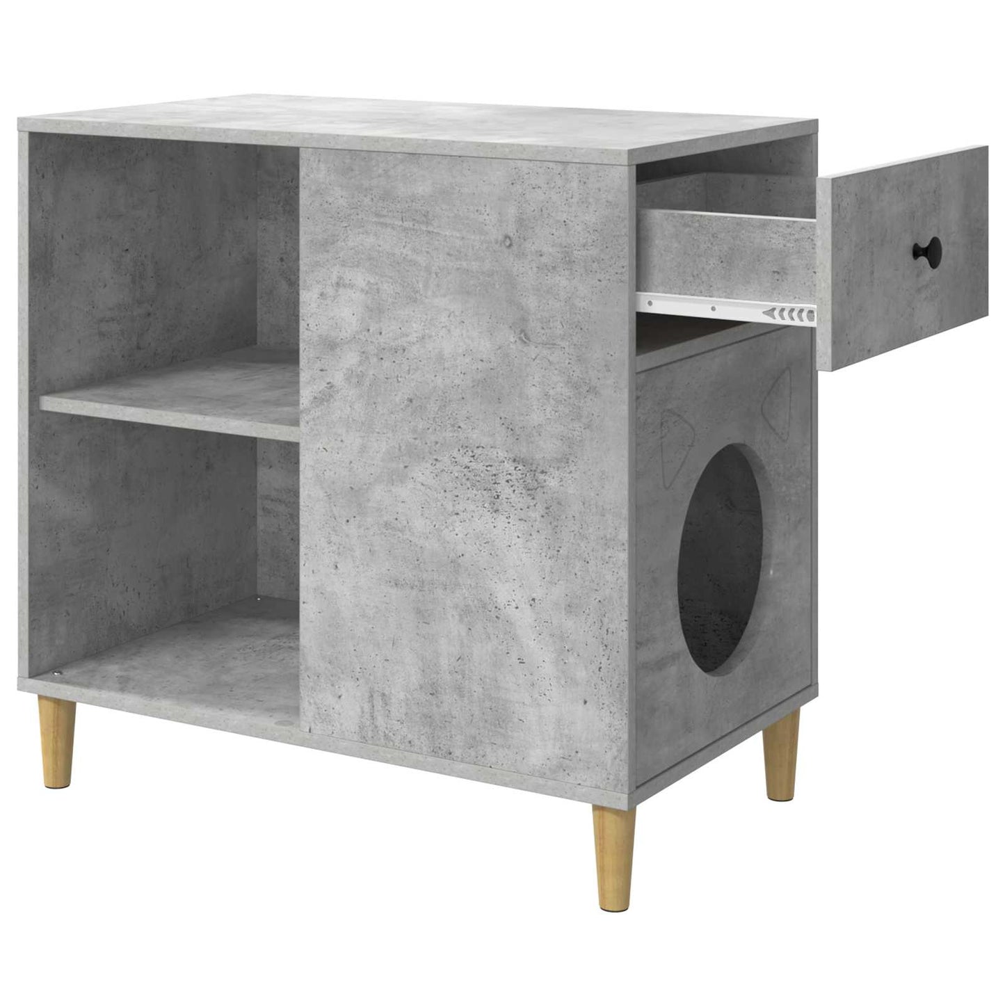 Cat House Concerte 72 x 42.5 x 70 cm Engineered Wood