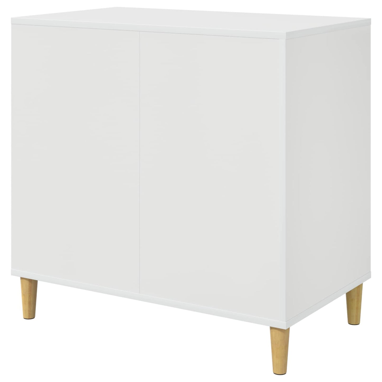 Cat House Gloss White 72 x 42.5 x 70 cm Engineered Wood