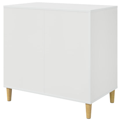 Cat House Gloss White 72 x 42.5 x 70 cm Engineered Wood