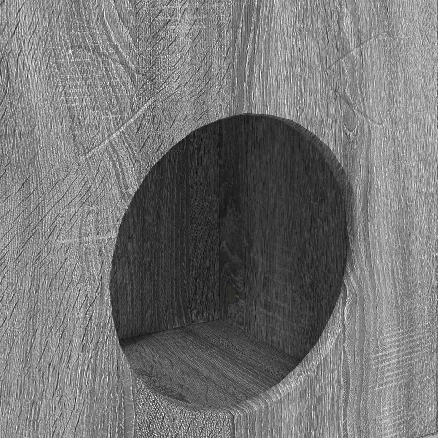 Cat House Grey Sonoma 72 x 42.5 x 70 cm Engineered Wood