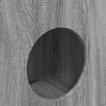 Cat House Grey Sonoma 72 x 42.5 x 70 cm Engineered Wood