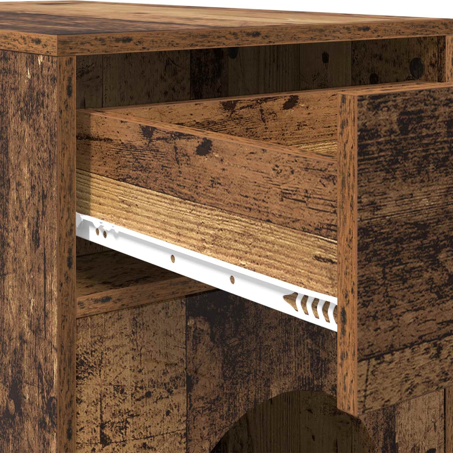 Cat House Old Wood 72 x 42.5 x 70 cm Engineered Wood