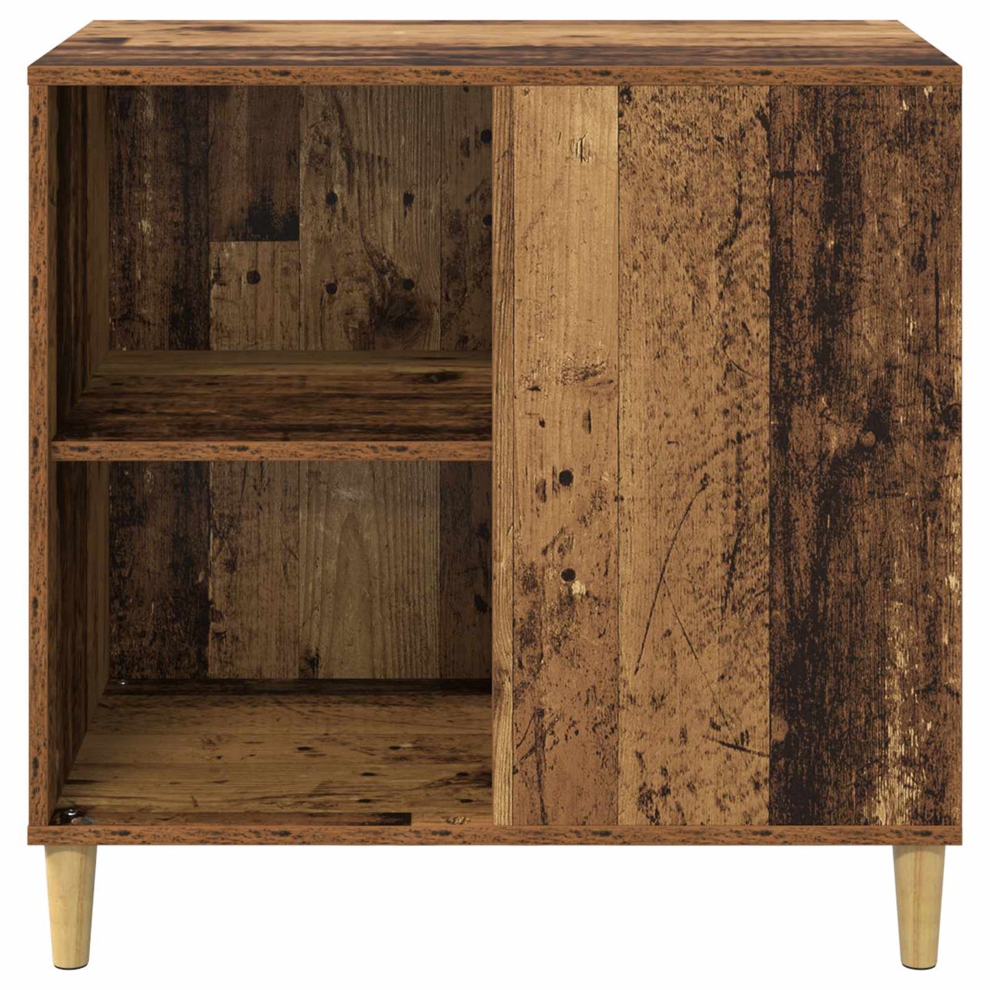 Cat House Old Wood 72 x 42.5 x 70 cm Engineered Wood