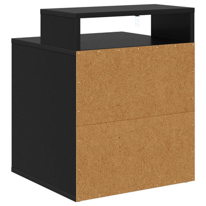 Cat House Black 42.5 x 40 x 53.5 cm Engineered Wood