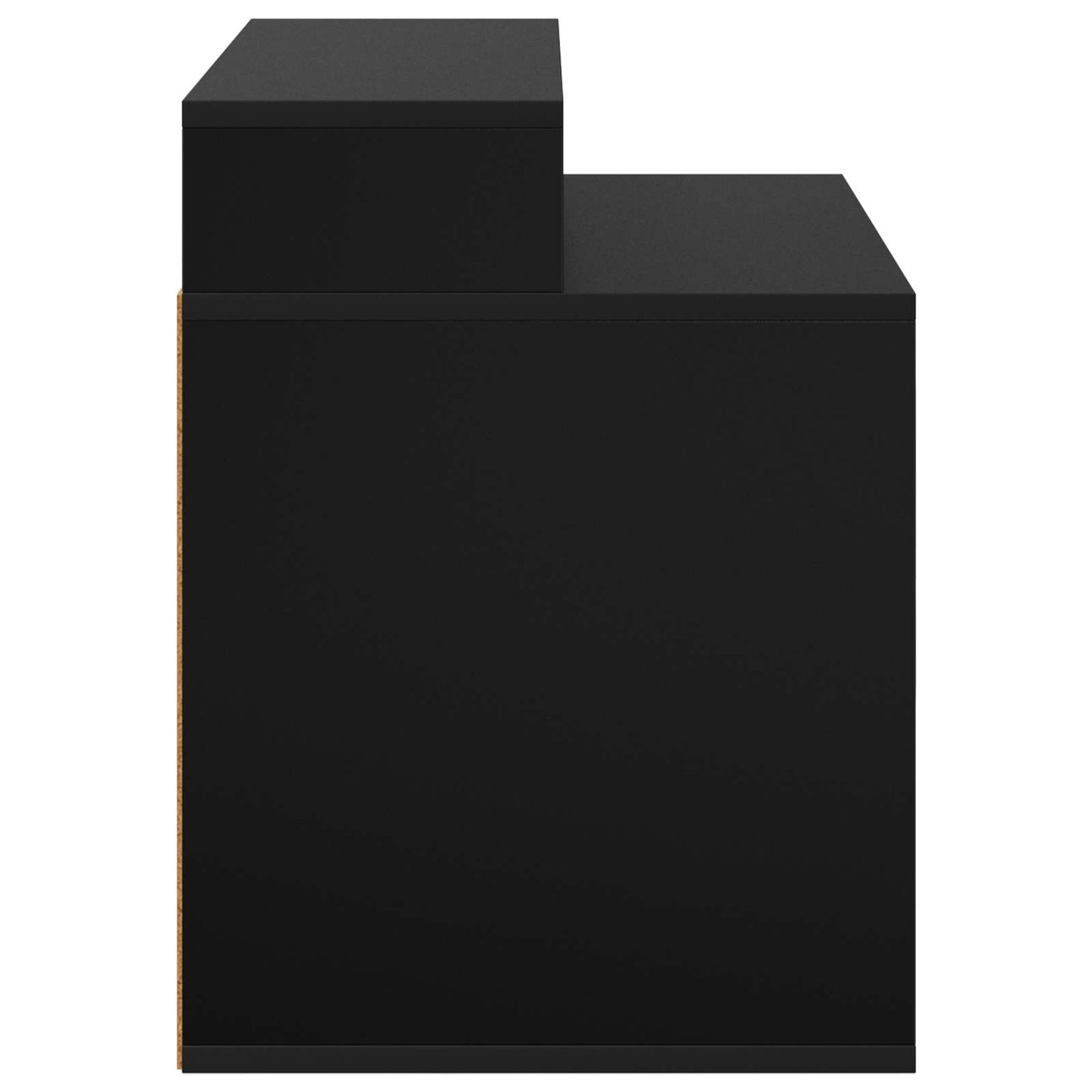 Cat House Black 42.5 x 40 x 53.5 cm Engineered Wood