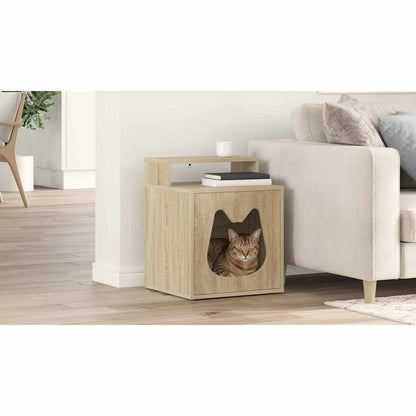 Cat House Sonoma 42.5 x 40 x 53.5 cm Engineered Wood