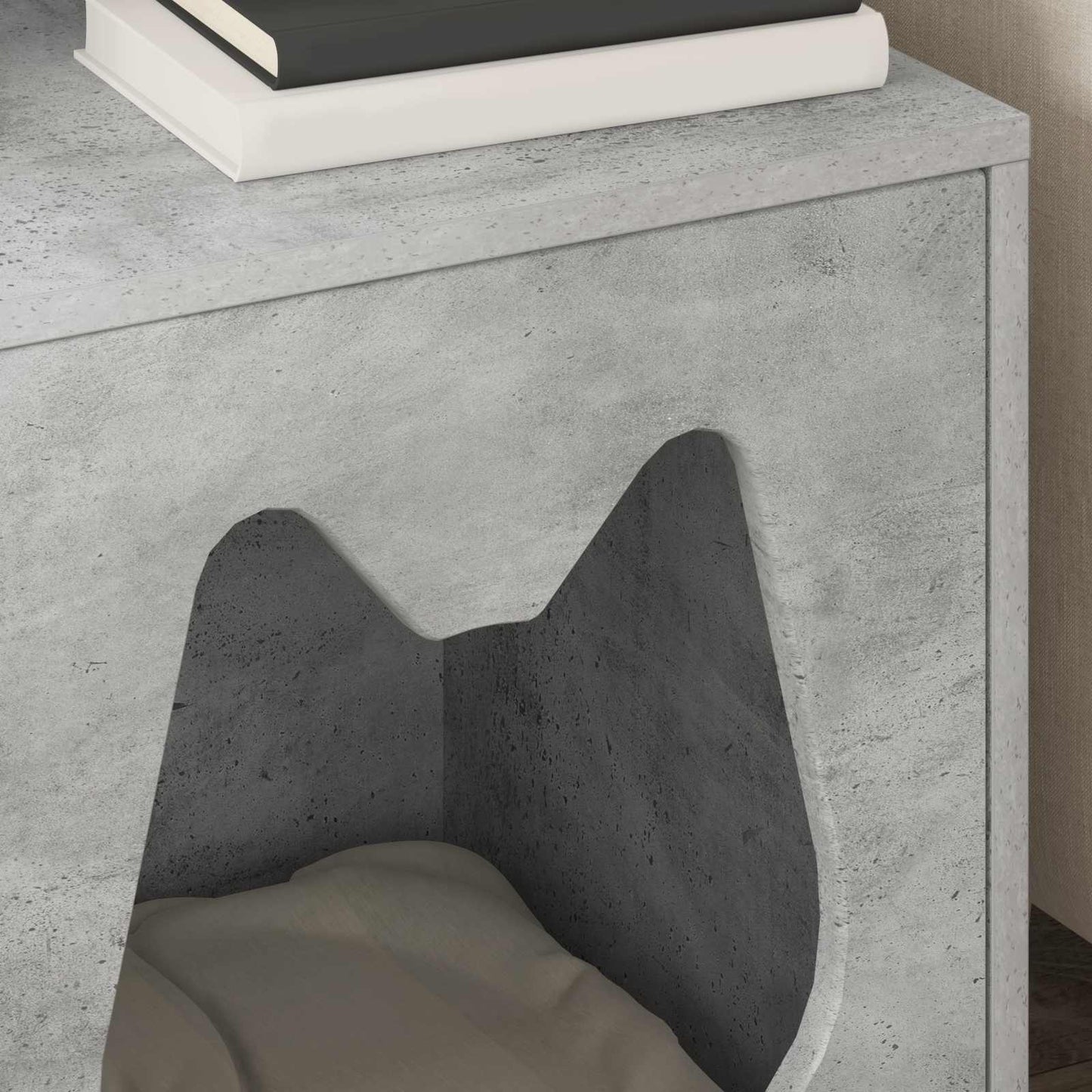 Cat House Concerte 42.5 x 40 x 53.5 cm Engineered Wood