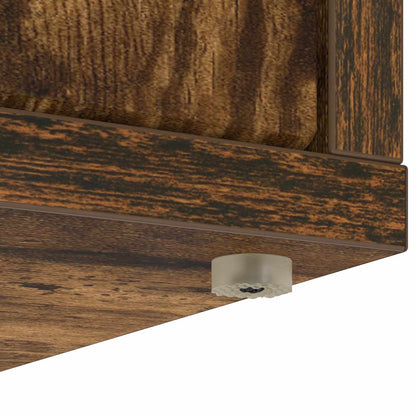 Cat House Smoked Oak 42.5 x 40 x 53.5 cm Engineered Wood