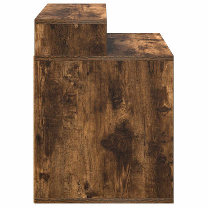 Cat House Smoked Oak 42.5 x 40 x 53.5 cm Engineered Wood