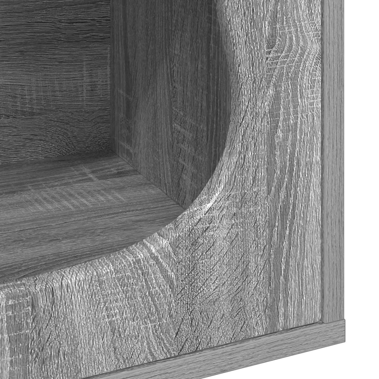 Cat House Grey Sonoma 42.5 x 40 x 53.5 cm Engineered Wood