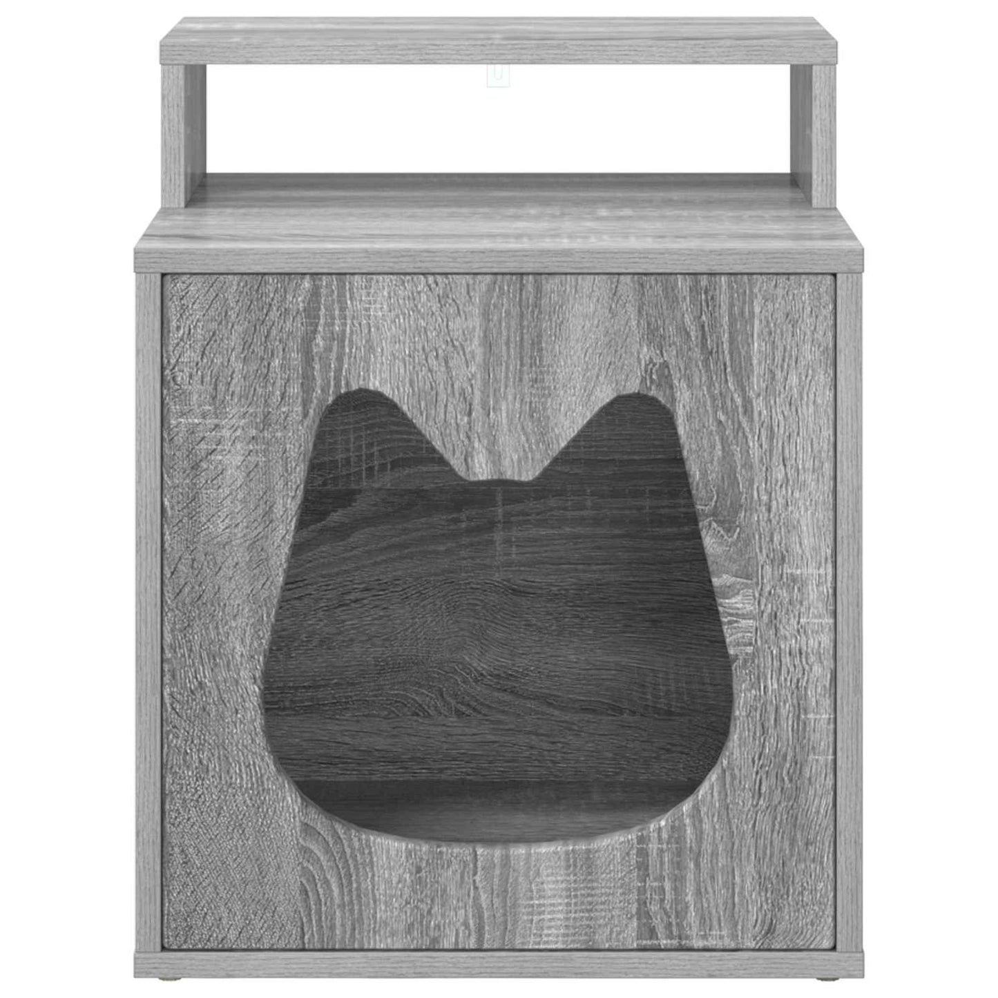 Cat House Grey Sonoma 42.5 x 40 x 53.5 cm Engineered Wood