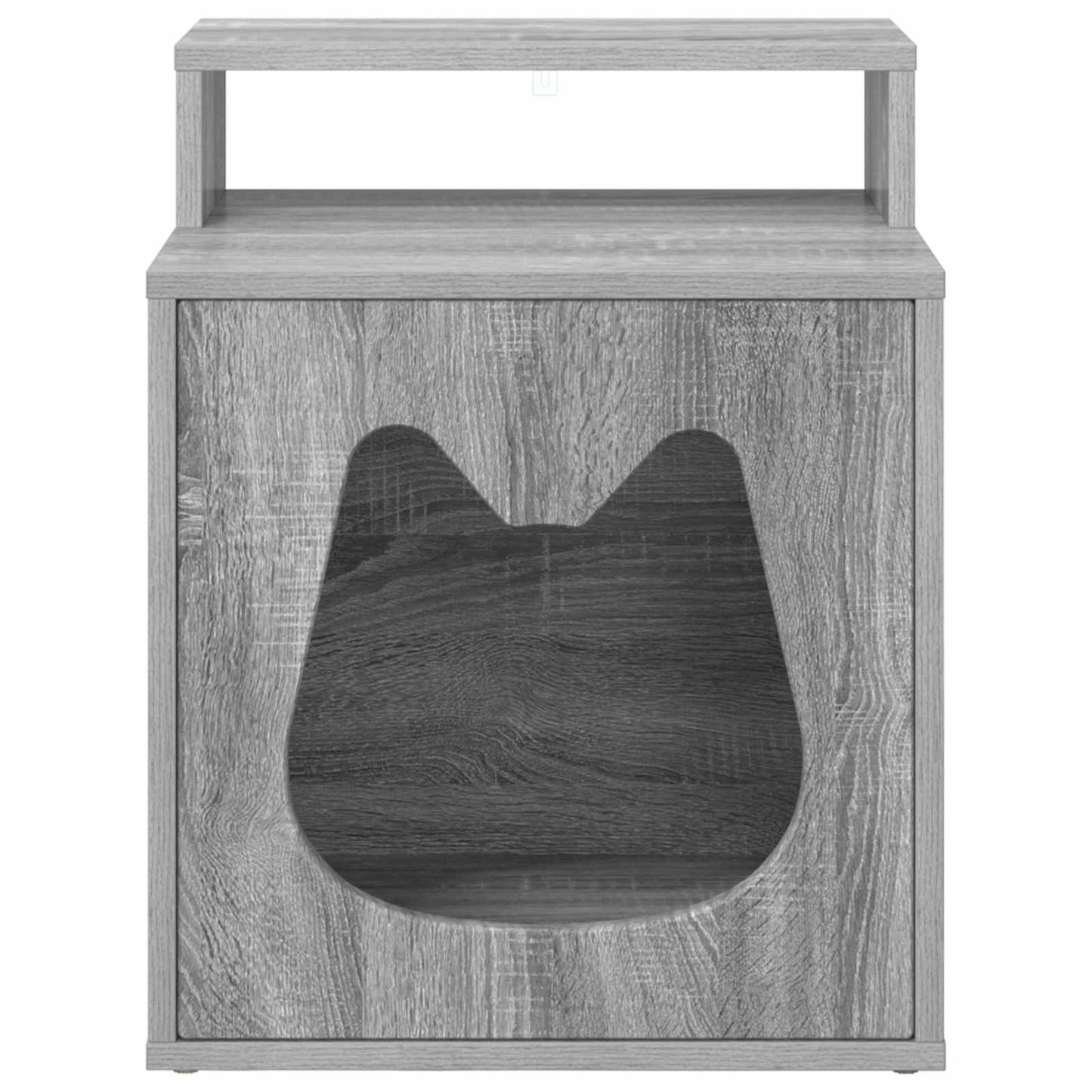 Cat House Grey Sonoma 42.5 x 40 x 53.5 cm Engineered Wood