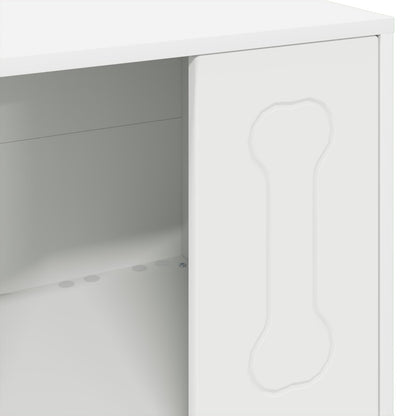 Dog House White 44 x 42 x 49 cm Engineered Wood