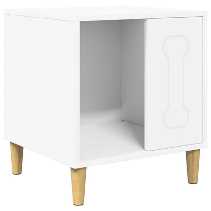 Dog House White 44 x 42 x 49 cm Engineered Wood