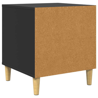 Dog House Black 44 x 42 x 49 cm Engineered Wood